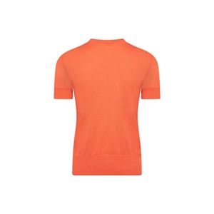 Hermès Coral Short Sleeve Sweater